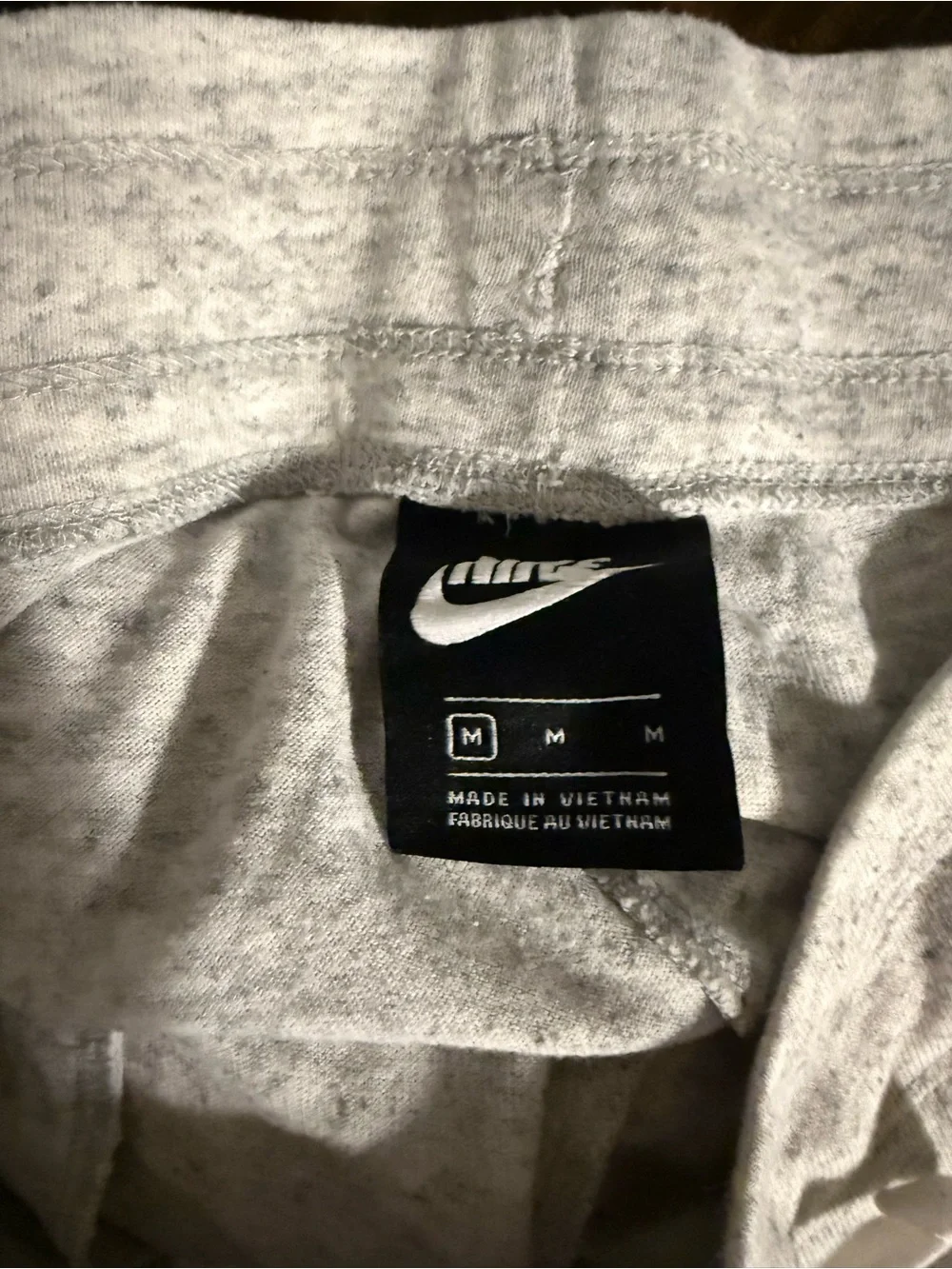 Nike Women's Heather Gray Athletic Lounge Shorts